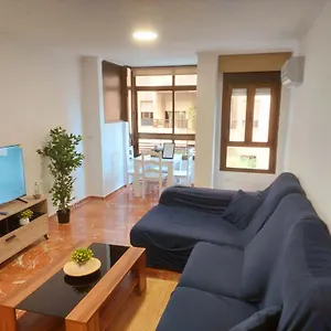  Apartamento Piso Museo Del Realismo - Catedral - Alcazaba Con Parking Gratis - Super Wifi